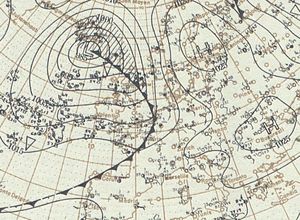 Wetterlage Europa 05. September 1903 13 GMT (Ausschnitt)